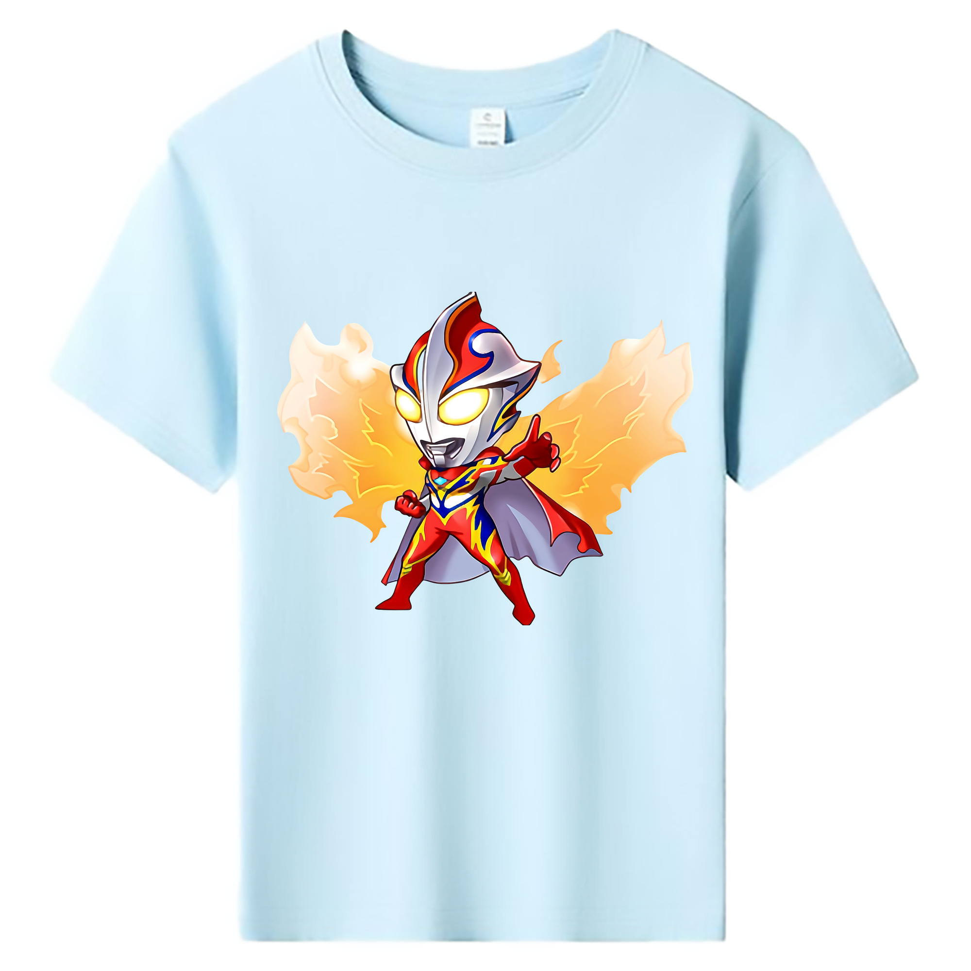 （画像用） ウルトラマン Ultraman 綿100％キッズTシャツ（フロントプリント）